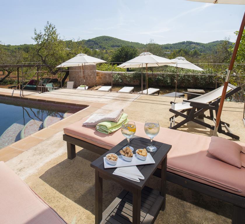 Hotel Rural Can Partit Adults Only-Ibiza Santa Agnes de Corona Buitenkant foto
